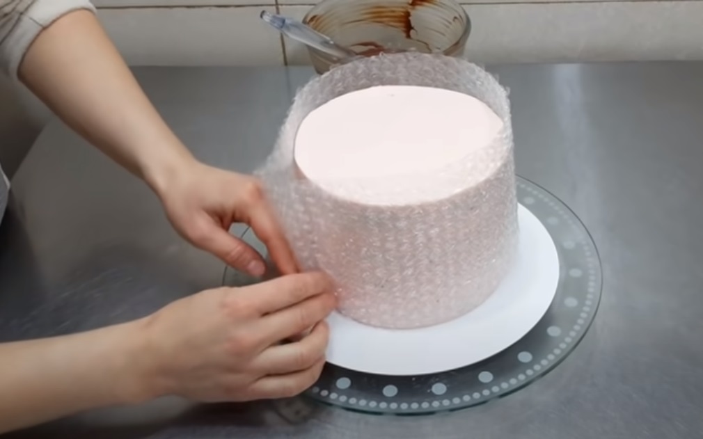 Bubble Wrap, Cake, handmade, creative, idea, Bubble, Wrap, tips, Step by Step,