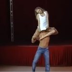 Incredible Dancing by Duo Wind Acrobats