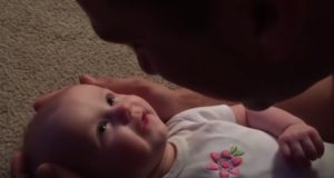 Daddy, Singing, Baby Girl, Baby, song, cutest thing, adorable,
