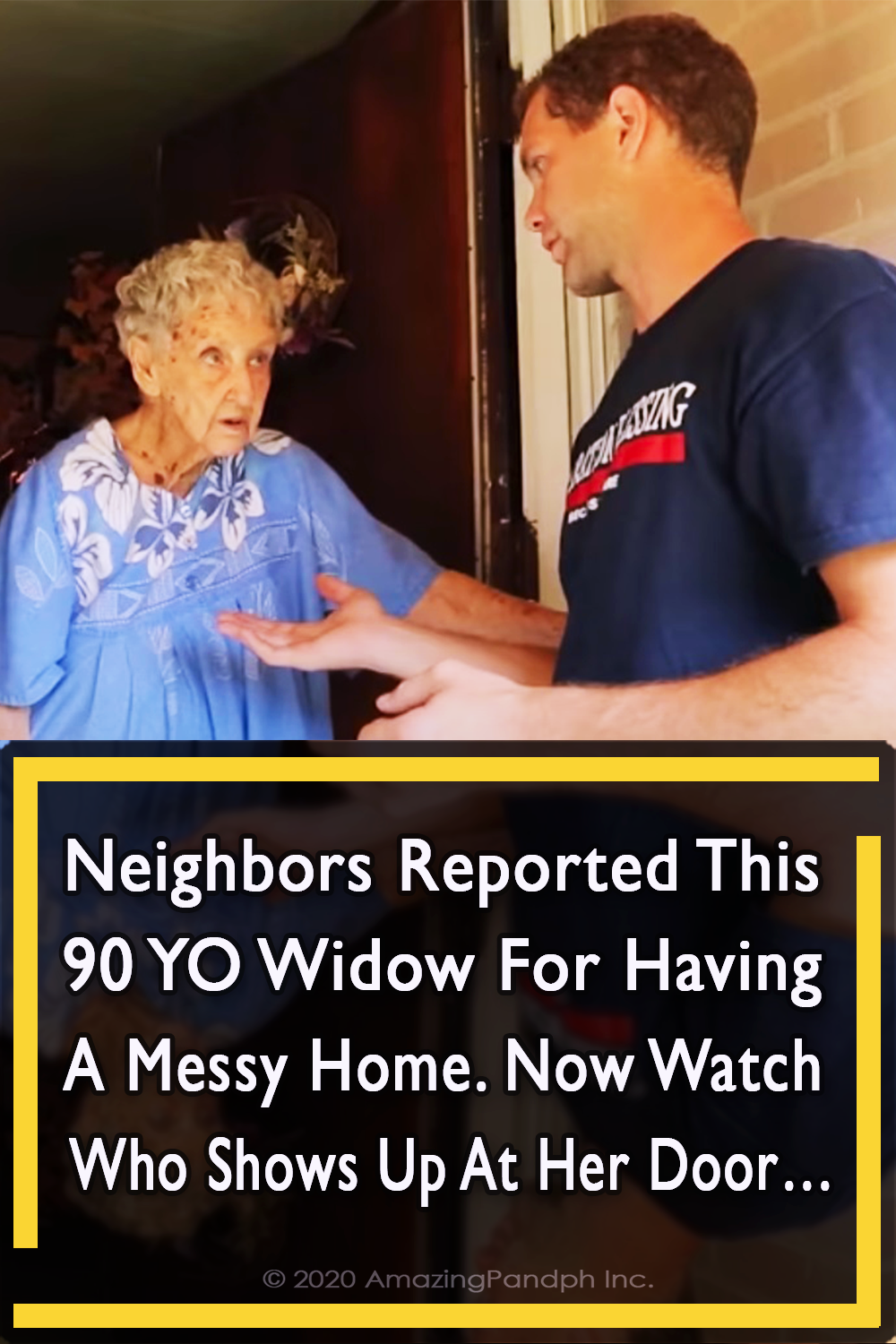Neighbor, Report, Widow, Messy Home, Home, Mess, story, amazing, help,