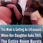 Girl ask her Pregnant mom a wierd question