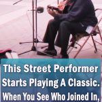 a street performance out of this world