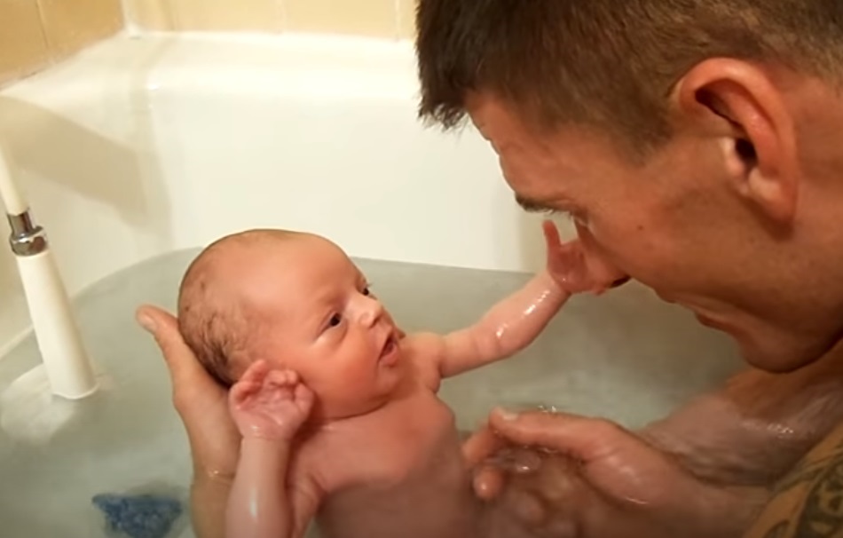 bath, baby, newborn, adorable, trending, sweet,