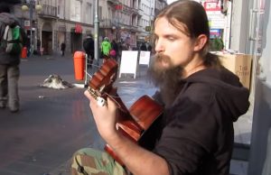 Guitar, talent, Street, skills, amazing, Performance,