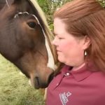 She gave freedom to more than 200 horses