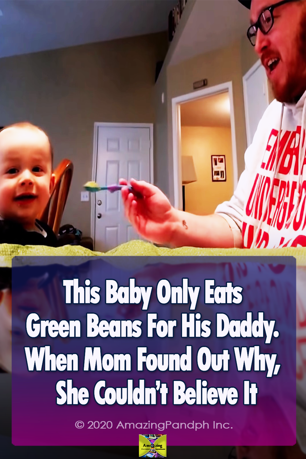 Babies, Green, Beans, Adorable, voice, father, daddy,