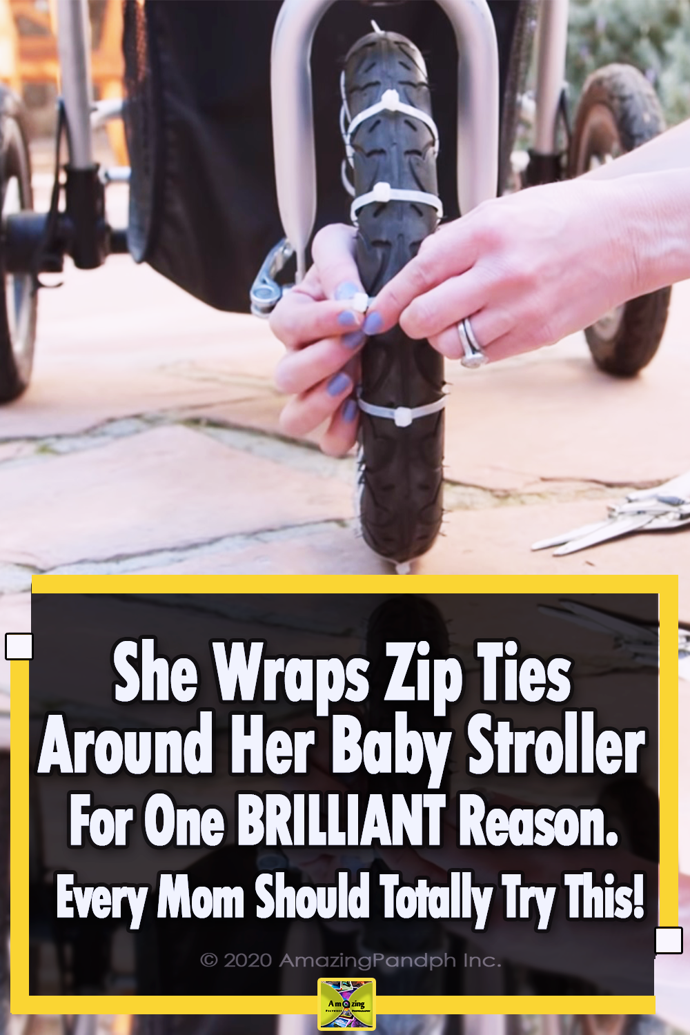 Stroller, Zip, Tricks, Hacks, Creative, Babies,