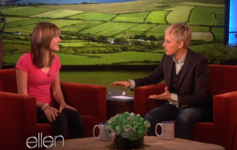 Ellen, Show, guest, girl, house, story,