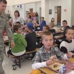 Soldier Makes Surprise Visit to Son’s school