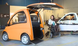 cars, modern car, creative conception, futuristic, amazing, vehicle, Hungaria, easy drive, car for disabled person,