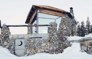 tinyhouse, inside, decoration, snow, house,