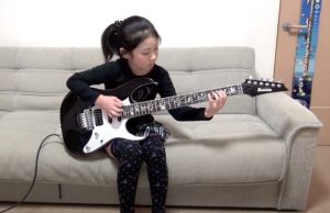Guitar, music, talent, skills, girls, Performance,