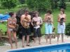 animals, dachshund, dogs, epic, funny, pool, Pool Race, race, swim, Swimming
