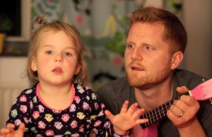 father, daughter, song, duet, cover, adorable, cutie,