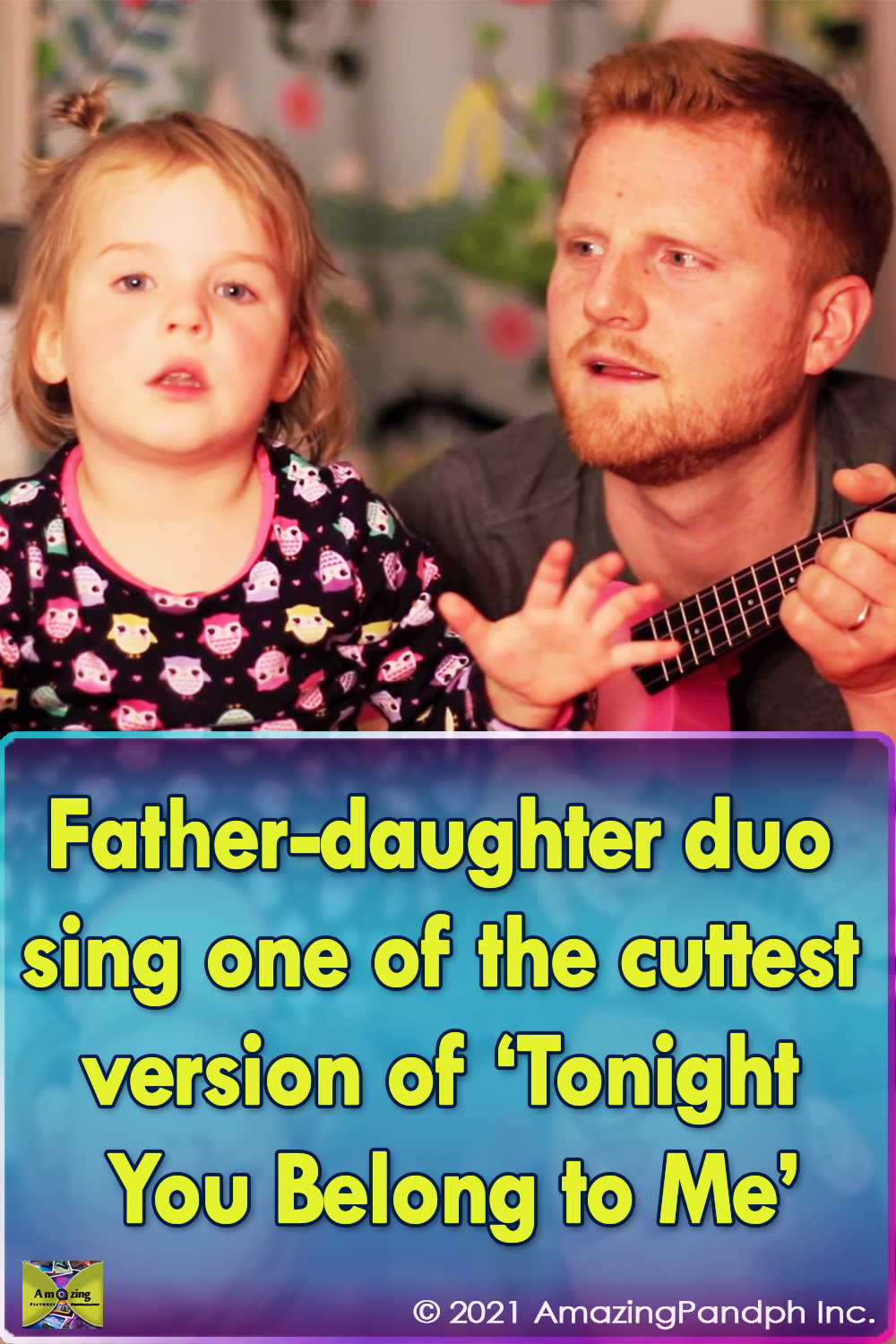 father, daughter, song, duet, cover, adorable, cutie,