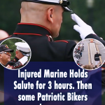 Patriotic Marine Honors Military