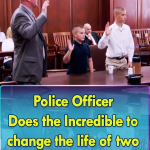 Police Officer Change the Life of two foster Children