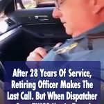 Son gives heartwarming retirement send-off to his dad