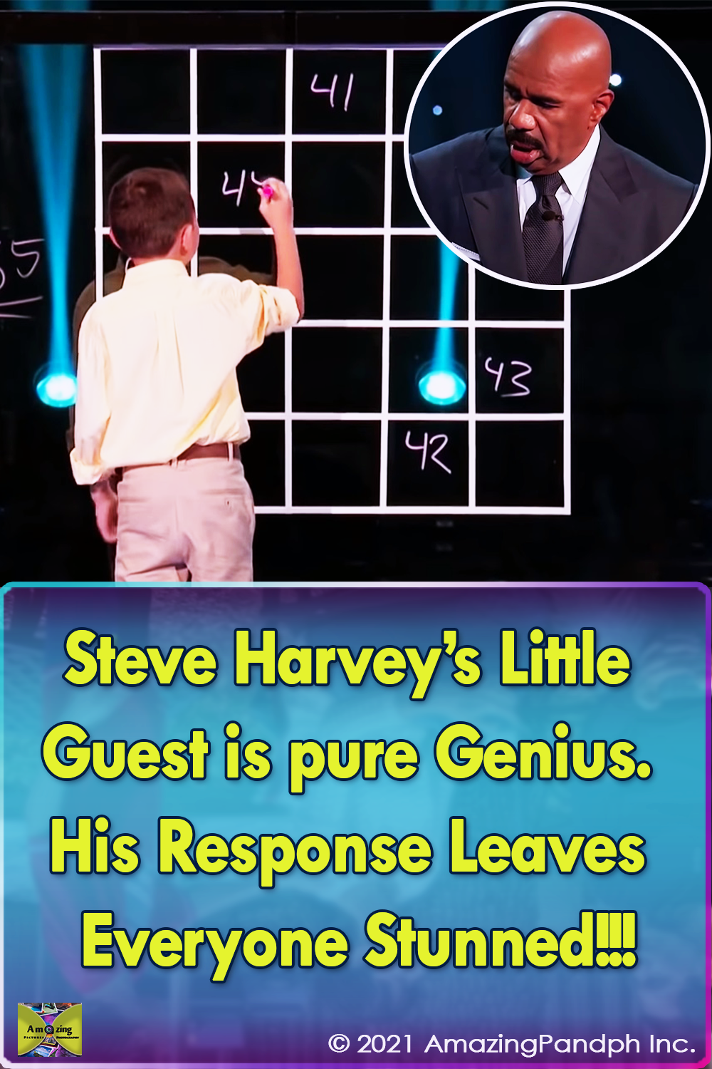 #genius #kid #math #calculator #Steve #Harvey