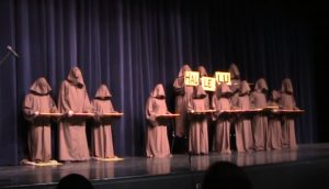 Christmas, comedy, performance, Hallelujah, Brillant, Program,