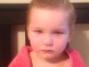 three-year-old, Ansleigh, haircut, explain, dad, hair, adorable, innocence, haircut mistake,