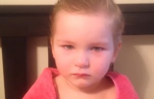 three-year-old, Ansleigh, haircut, explain, dad, hair, adorable, innocence, haircut mistake,