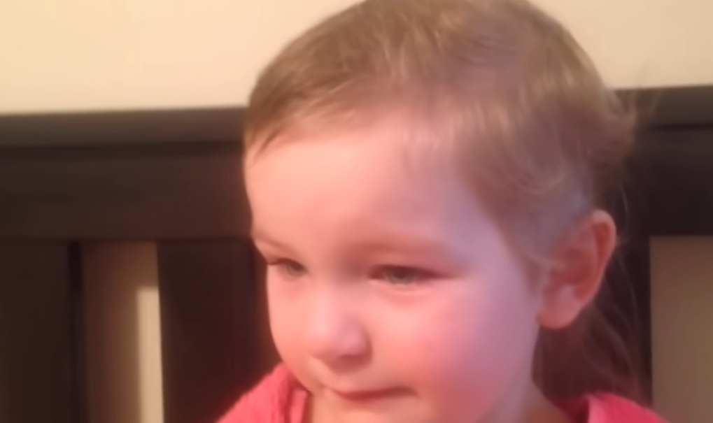 three-year-old, Ansleigh, haircut, explain, dad, hair, adorable, innocence, haircut mistake,