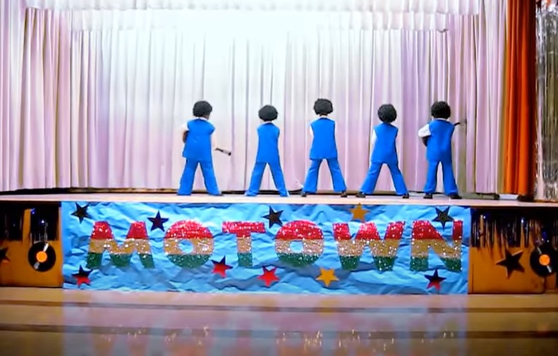 Baldwin Hills Elementary, Motown Revue, Jackson 5, students, performance, singing, dancing, acting, talent, tradition