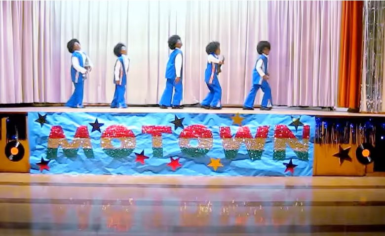 Baldwin Hills Elementary, Motown Revue, Jackson 5, students, performance, singing, dancing, acting, talent, tradition