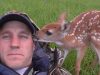 Deer, Fawn, Abandonment, Injury, Motherhood, Twin fawns, Wildlife rescue, Rehabilitation, Animal sanctuary, Compassion, Kindness, Nature conservation, Wildlife habitat, Animal welfare, Human-animal interaction