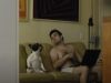 Frenchie dog, funny dog, hip-hop dance, dog mimicking owner, pet entertainment, dancing dog, dog dance-off, dog humor, couch dance, dog internet sensation