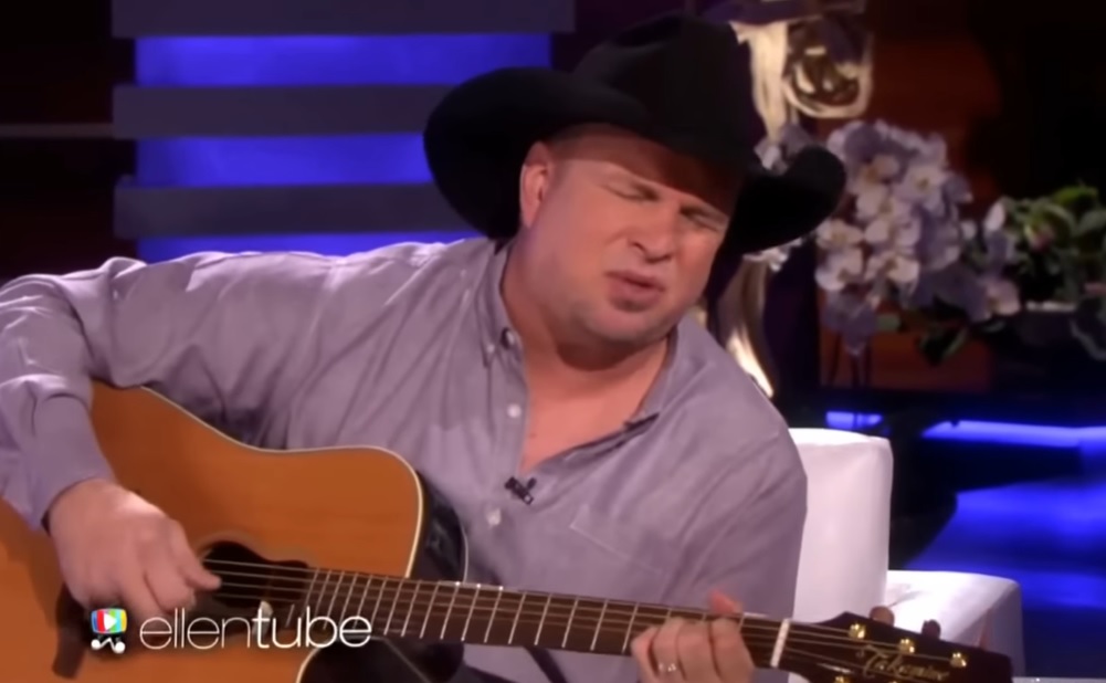 Garth Brooks, Mom, live performance, The Ellen Show, country music, audience reaction, timeless music icon