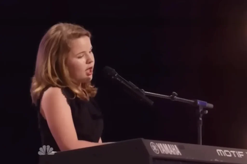 Anna Christine, powerful voice, piano skills, America's Got Talent, House of the Rising Sun, young musical prodigy, talented young singers, nurturing young talent, audition performance, AGT 2013