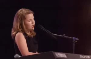 Anna Christine, powerful voice, piano skills, America's Got Talent, House of the Rising Sun, young musical prodigy, talented young singers, nurturing young talent, audition performance, AGT 2013