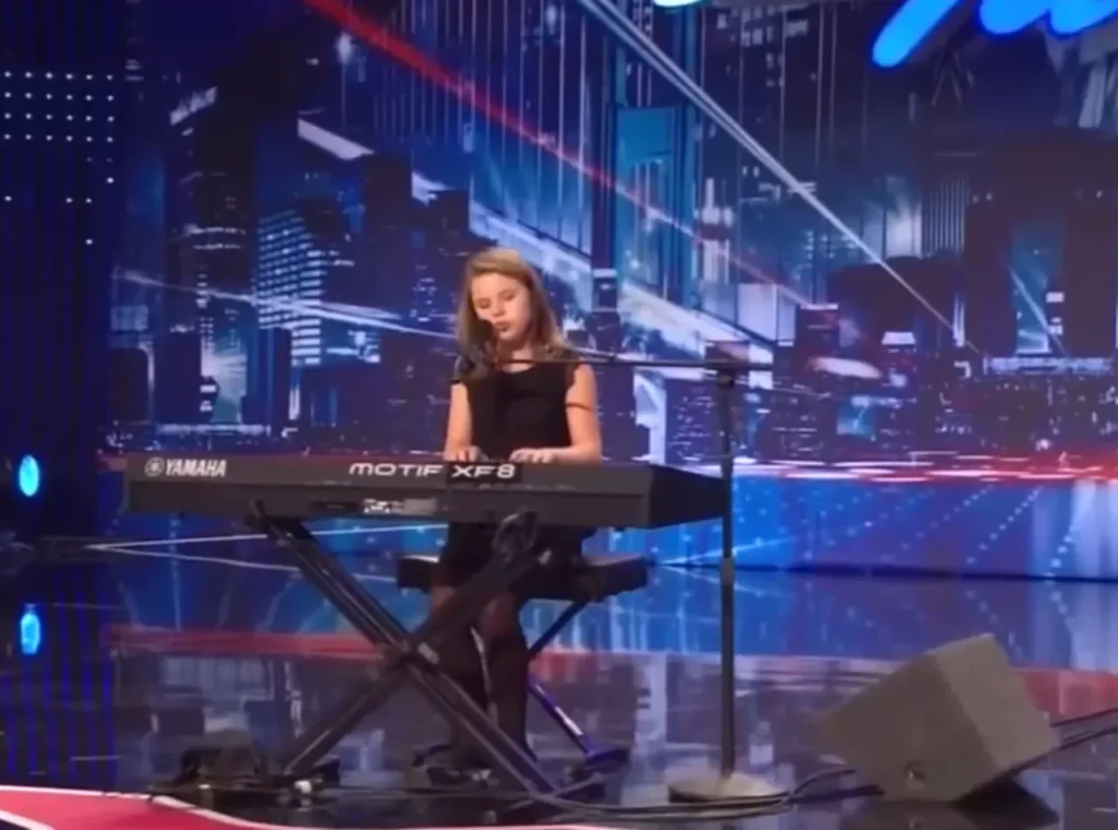 Anna Christine, powerful voice, piano skills, America's Got Talent, House of the Rising Sun, young musical prodigy, talented young singers, nurturing young talent, audition performance, AGT 2013