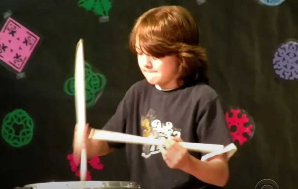 teen drummer, talented drummer, Brandon Olander, achieving dreams