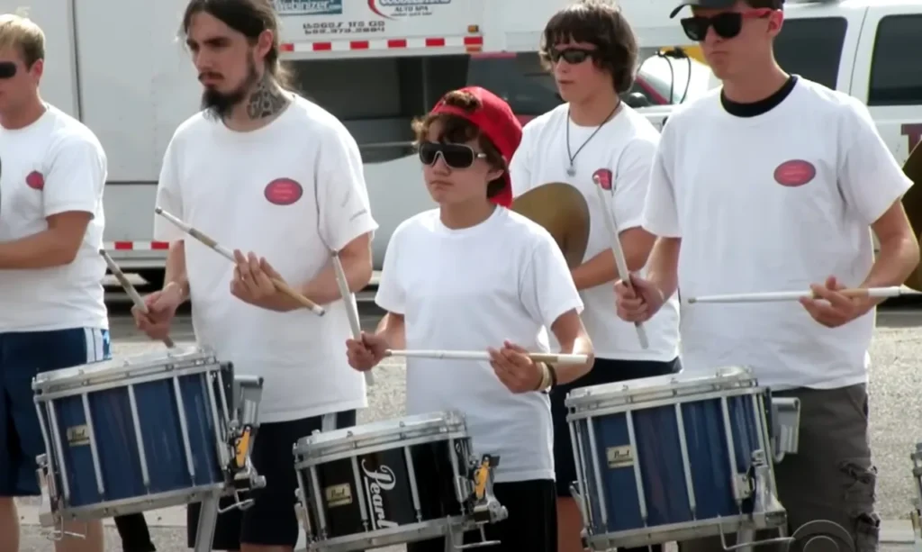 teen drummer, talented drummer, Brandon Olander, achieving dreams