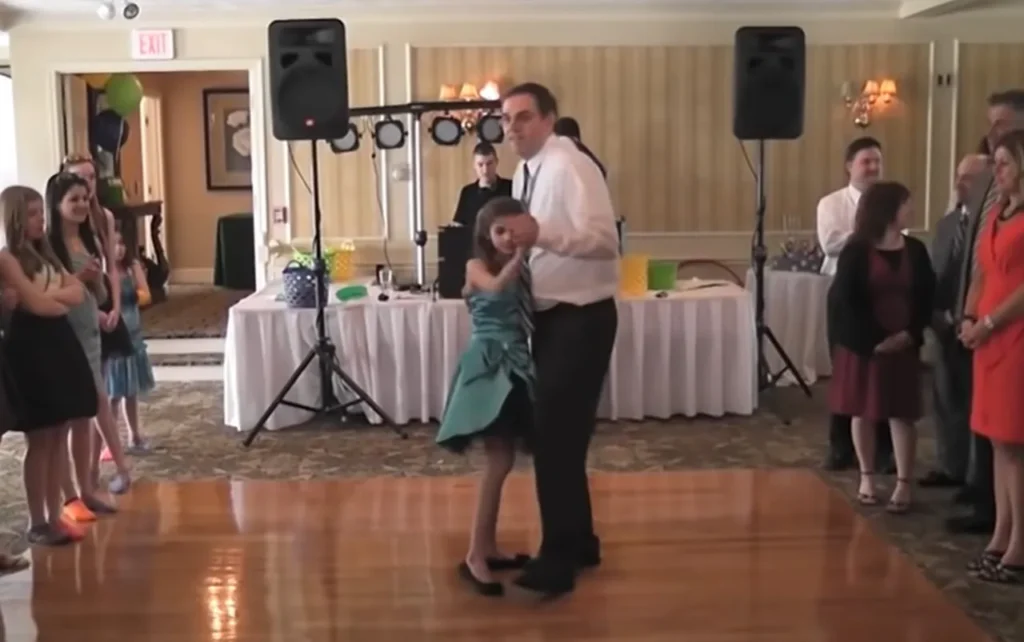 How to plan a father-daughter dance, Tips for dancing in public, Heartwarming family dance stories, Mike Hanley Bat Mitzvah dance routine, Fun choreographed dance routines, Creating special family memories, Significance of father-daughter dances, Overcoming fear of dancing in public, Best father-daughter dance songs, Making unforgettable family moments