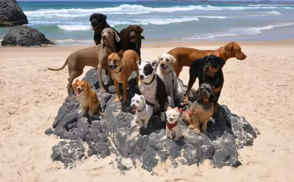 Off-Leash Dog Training, Doggy Outing Services, Beach Adventures for Dogs, Skateboarding Cat Didga, Dog Socialization Activities, Pet Training and Fun, Canine Beach Playtime, Advanced Dog Obedience, Unique Pet Experiences, Interactive Dog Playgroups