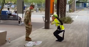 Soldier surprises mother at work, Military family reunion, Emotional soldier homecoming, Soldier homecoming surprise, Family military reunion video, Reunion after deployment, Heartwarming soldier reunion, Military sacrifice and love, Surprise homecoming videos, Joy of military homecoming