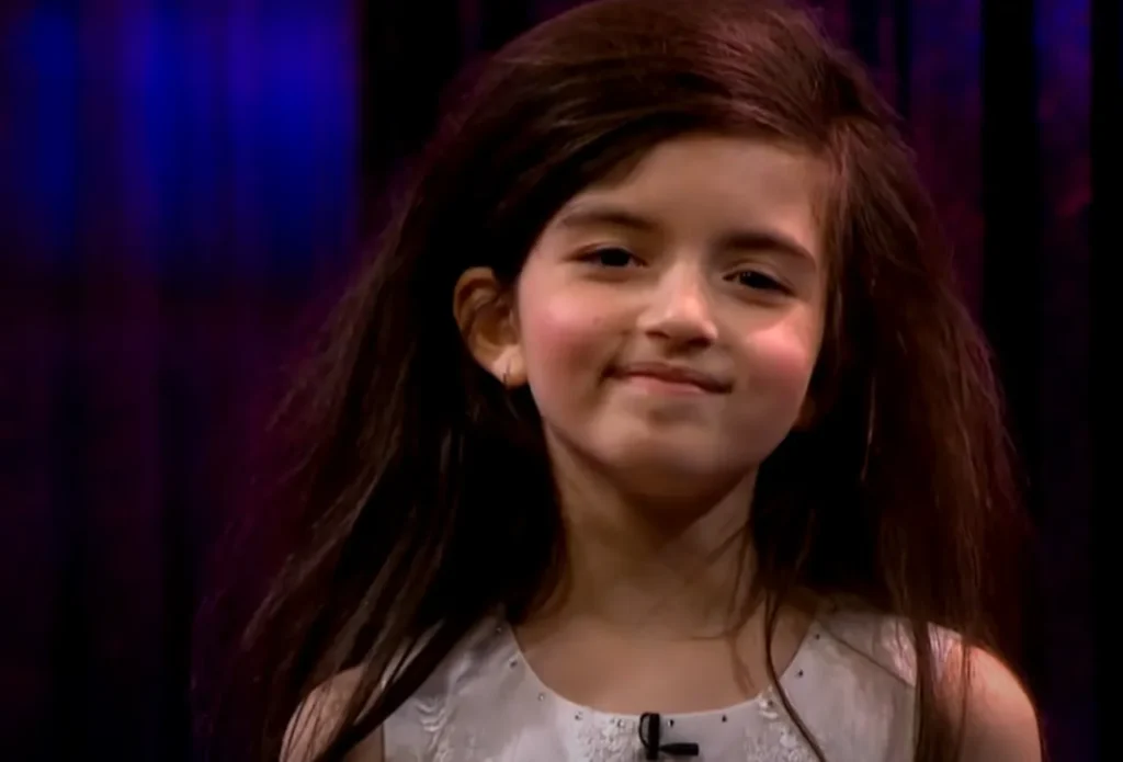 Angelina Jordan, 7-year-old singer, Fly Me to the Moon, Senkveld performance, Norway’s Got Talent winner, Incredible vocal talent, Jazz classic cover, Young musical prodigy, Old soul voice, Acoustic guitar performance