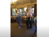 Elderly Couple Dances, Dance like no one’s watching story, Inspiring senior couple dancing, Spontaneous dance in a restaurant, Grandparents dancing viral video, Age is just a number dancing video, Viral senior couple dance performance, Feel-good viral dance video, Spontaneous fun elderly couple, Inspirational moments senior couple