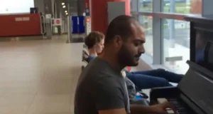 Maan Hamadeh, The Pianist, Airport piano performance, Für Elise in different styles, Viral piano video, Blending genres, Classical music with a twist, Spontaneous airport concert, Piano improvisation, Musical creativity