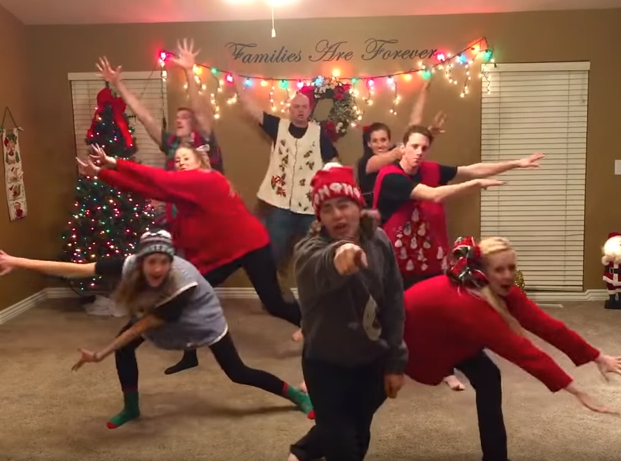 Christmas, Family, Dance, Trending, Surprise, funny,