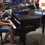 He Sits Down At Public Piano. When He Starts Playing, No One Saw THIS Coming…