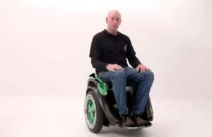 Innovative hands-free wheelchair, Redefining mobility, Off-road capabilities, Core strength training, Revolutionary wheelchair, Independence and mobility, Personal mobility device, Hands-free operation, Paraplegic mobility, Future of wheelchairs