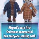 Unique advert for this Airport’s first Christmas