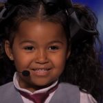 Tiny 5 YO Wows The Judges With Her Voice