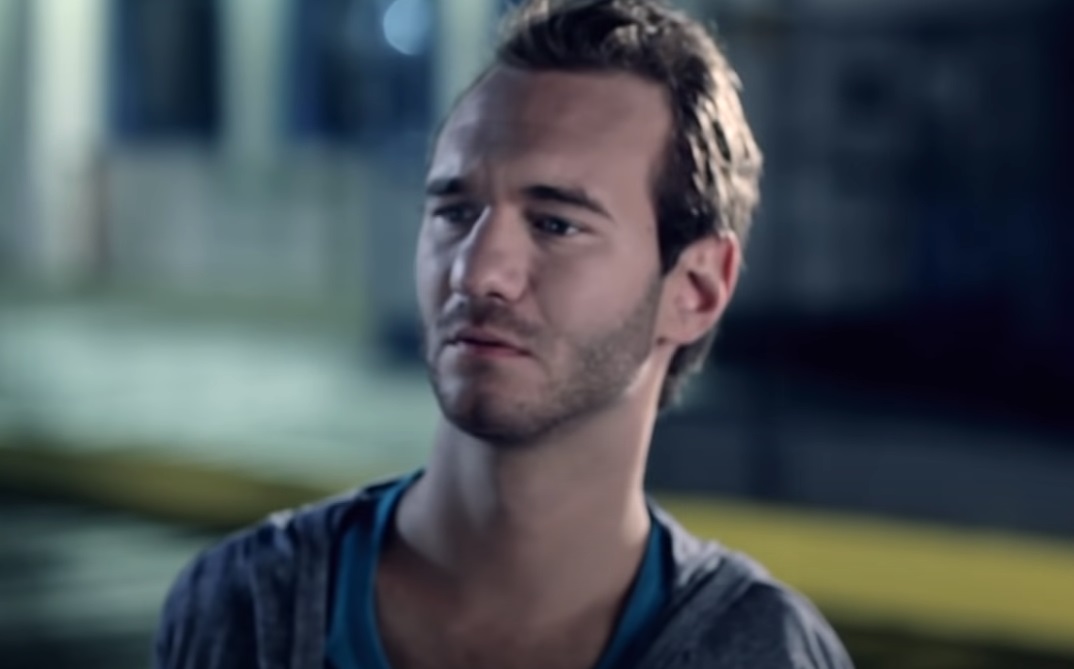 nick, nick vujicic, something more, more, inspiration, motivation, christian, evangelist, song, by, and, singer, tyrone wells, full sail university,viral video,most shared,touching song