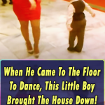 When He Came To The Floor To Dance, This Little Boy Brought The House Down! Marvelous!